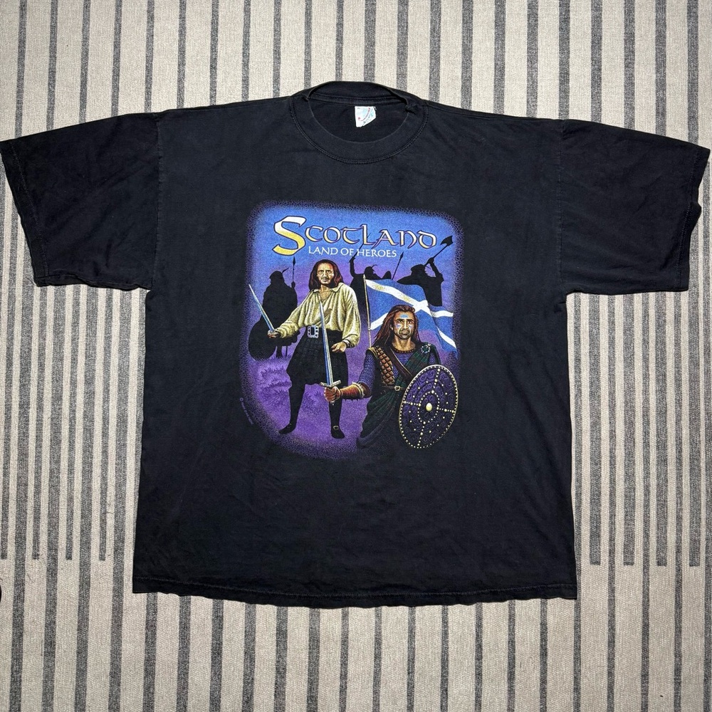 Vintage 90s Braveheart Bootleg Promo T-Shirt